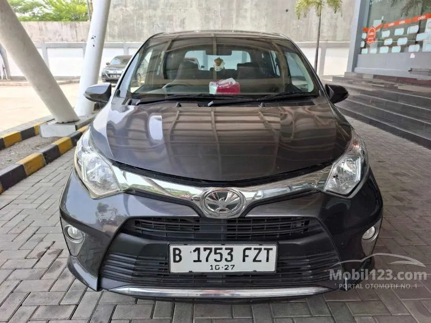 Jual Mobil Toyota Calya 2017 G 1.2 di Jawa Barat Automatic MPV Abu