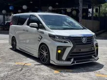 2021 34K KM FULLY MOD BY ROWEN BODYKIT EXHAUST RIM ALPINE SOUND ALPINE PLAYER SUNROOF DIM APPLE PLAY Toyota Alphard 2.5 SC G S C UNREG