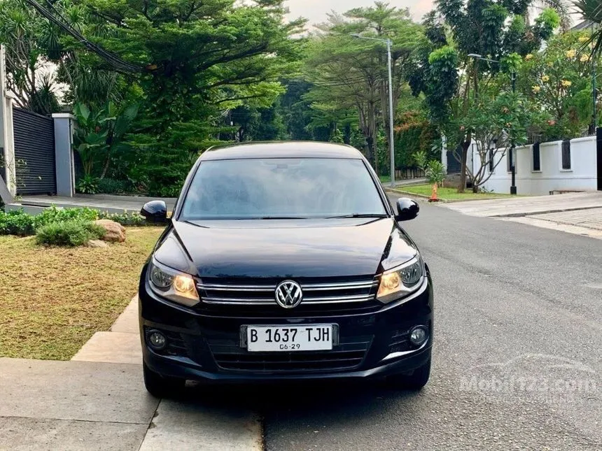 Jual Mobil Volkswagen Tiguan 2013 TSI 1.4 di DKI Jakarta Automatic SUV Hitam Rp 135.000.000