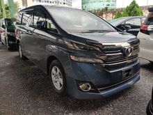 2016 Toyota Vellfire 2.5 X 5 YEARS WARRANTY