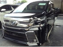 2016 Toyota Vellfire 2.5 ZG SUNROOF PRE CRASH UNREG