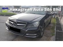 2011 Mercedes-Benz C200 CGI 1.8 Sedan (A) FULL SERVICE RECORD