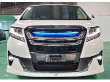 2016 Toyota Alphard 2.5 G 8S M-SEAT 2PDR PBOOT MODELISTA HIGH-SPEC