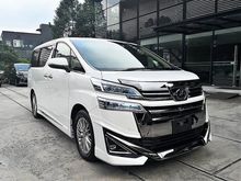 2018 Toyota Vellfire 3.5 VL New Facelift Full Spec Modelista