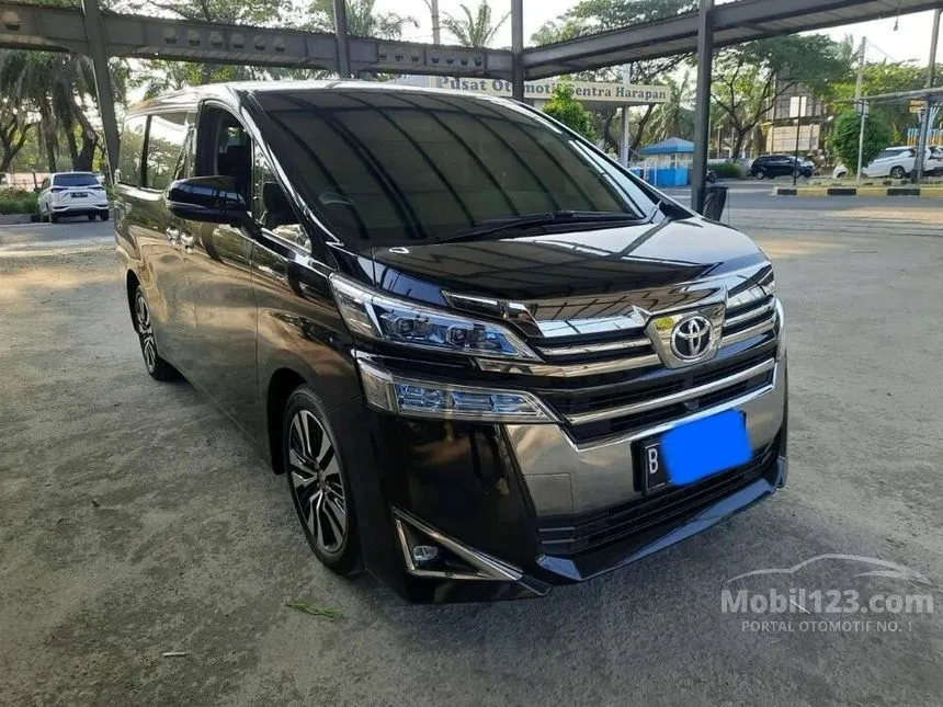 Jual Mobil Toyota Vellfire 2019 G 2.5 di DKI Jakarta Automatic Van Wagon Hitam Rp 850.000.000