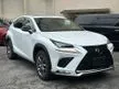 Recon 2018 Lexus NX300 2.0 F Sport SUV / Free warranty/ Full tank / Tinted / Polish - Cars for sale