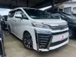 Recon 2019 Toyota Vellfire 2.5 ZG, Sunroof, 28k KM, 4.5B, Free 6Tahun Warranty Unlimited Mileage