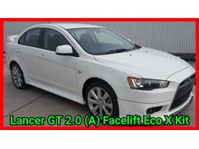 2013 Mitsubishi Lancer 2.0 GT Facelift Evo Kit Full Loan