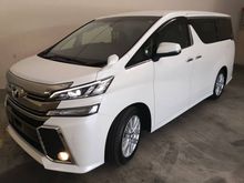 TOYOTA VELLFIRE 2.5 ZA 2015 7 SEATER