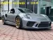 Recon [READY STOCK] 2018 PORSCHE 911 GT3 RS 4.0 COUPE / UK SPEC / LOW MILEAGE / CARBON FIBER PACKAGE / TRACK RACE EDITION / BUCKET SEAT / UNREGISTERED - Cars for sale