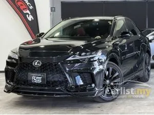 Ready Import TRD Bodykit 2023 Lexus RX 500h 2.4 F Sport with Orange Caliper, Red Colour Interior, Panaromic Sunroof, Rear Power Seat - INCOMING STOCK