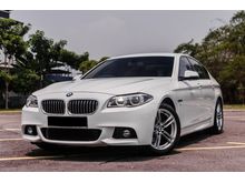 (MERDEKA SALE OFFER)(UNDER WARRANTY) 2015 BMW 528i 2.0 M Sport New Facelift Local F/Service Record Genuine Low Mileage 52K HeadUpDisplay Digital Meter
