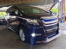 TOYOTA ALPHARD 2.5 MODELLISTA VERSION ORIGINAL ALPINE SOUND 4 CAMERA POWER BOOTH 2016 JAPAN UNREG FREE 3 YRS GMR WARRANTY