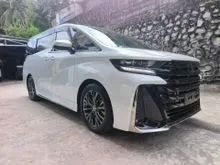 2024 Toyota Vellfire 2.4 Z Premier MPV FULL SPEC LOW MILEAGE 5A CAR UNREG