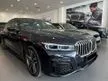 Used 2022 BMW 740Le 3.0 xDrive M Sport Sedan with BMW warranty and Free Service Package (Sime Darby Auto Selection Tebrau JB)