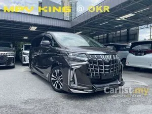 2021 Toyota Alphard 2.5 SC Modellista MPV / TRD SPEC / BROWN COLOR / FULLY LOADED / JBL / SUNROOF / 360 CAMERA / DIM / BSM / UNREG