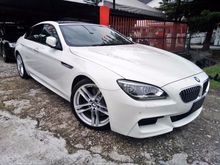 2013 BMW 640i 3.0 M Sport DEEPAVALI BIG OFFER * FULL LEATHER SEAT * 2 ELECTRIC MEMORY SEATS * SUNROOF * REVERSE CAM * KEYLESS * PADDLE SHIFT *UNREG