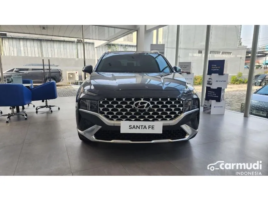 Jual Mobil Hyundai Santa Fe 2023 CRDi Signature 2.2 di DKI Jakarta Automatic SUV Abu