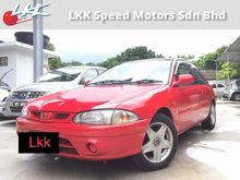 1998 Proton Satria 1.5 (A) GLi Hatchback on the road