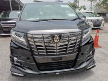 2017 Toyota Alphard 2.5 SA Type Black MPV