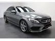 Used 2017 Mercedes-Benz C200 2.0 AMG Line Sedan W205 9 SPEED FULL SERVICE RECORD UNDER WARRANTY - Cars for sale