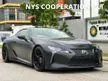 Recon 2021 Lexus LC500 5.0 V8 S Package Coupe Unregistered 21 Inch Forged Rim Carbon Fiber Roof Top Alcantara Seat Half Leather Seat Power Seat Memory