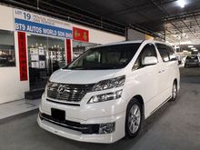 2013/15 Toyota Vellfire 3.5 V L Edition MPV PROMOTION