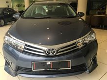 2018 Toyota Altis 1.8G year end clear stock special offer serdang area