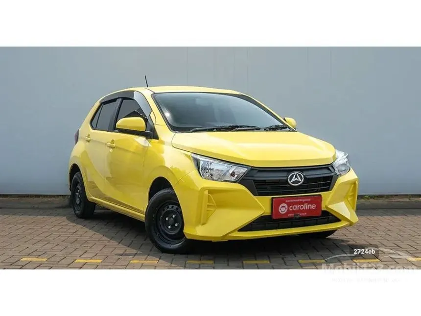 Jual Mobil Daihatsu Ayla 2023 X 1.0 di Jawa Barat Automatic Hatchback Kuning Rp 133.000.000