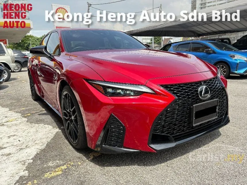 2023 Lexus IS 300 F Sport Mode Black 3 Sedan