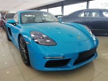 ( UNIQUE COLOUR IN TOWN) ( BEST CONDITION) 2017 Porsche 718 2.5 Cayman S Coupe