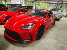 2022 Toyota GR86 2.4 RZ (Manual) / GR Bodykit & GR Exhaust / Duck Tails / Original Mileage / Many Unit / RED BLACK WHITE COLOUR