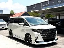 2024 Toyota Alphard 2.5 PHEV Executive Lounge Modellista Sunroof SideStep HUD DIM Roof Monitor