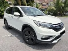 2015 Honda CR-V 2.4 (A) 4WD / Android Car Player / Full Spec / Full Leather Seat / Electrical Leather Driver Seat / Hyper Black Sport Rim/1Own