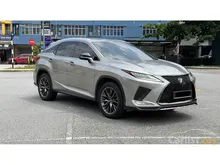 2021 Lexus RX 300 2.0 F Sport SUV // LEXUS WARRANTY TIL OCT 2026 // F-SPORT AWD // CHEAPEST IN TOWN // 360 CAMERA // VVIP OWNER // TIP-TOP CONDITION
