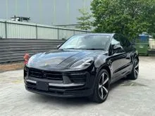2024 Porsche Macan T 2.0 SUV Grade 5A Japan Spec WIth panoramic Roof, PDLS+, Sport Chrono Package, 14 Ways Seat And More Open For Booking