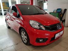 Honda New Brio 1.2 Satya E MT 2016 Merah Km16Rb Antik