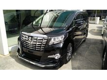 2016 Toyota Alphard 3.5 SAC - NO GST - FULL MODELLISTA BODYKIT - SUNROOF - FULL LEATHER SEATS - 4 CAMERA 360 VIEW