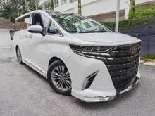 2025 Toyota Alphard 2.5 Z Modelista - MOONROOF - JBL - SIDE STEP - FULL SPEC - (UNREGISTERED) - GOOD DEAL -