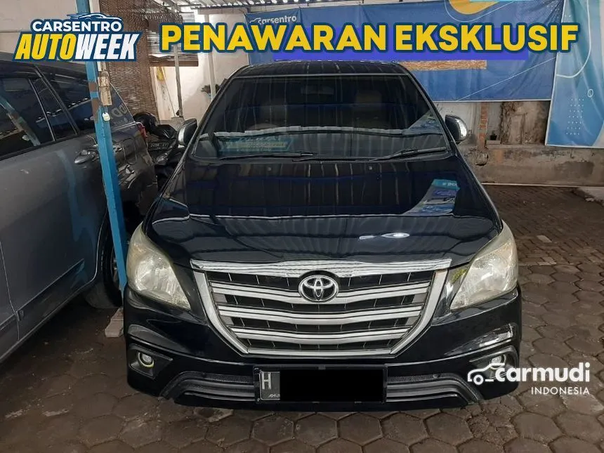 Jual Mobil Toyota Kijang Innova 2015 E 2.0 di Jawa Tengah Manual MPV Hitam Rp 155.000.000