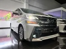 10k Rebate 2017 Toyota Vellfire 2.5 Z G Leather Seat