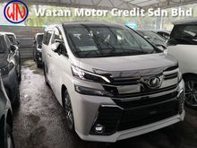 2017 Toyota Vellfire 2.5 ZG 360 CAM PRE CRASH SUNROOF UNREG