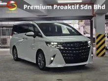 GRADE 5A 2024 Toyota Alphard 2.5 Z 7-Seater MPV
