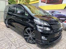 2015 TOYOTA VELLFIRE 2.4 Z EDITION , MZ SPEED EXHAUST