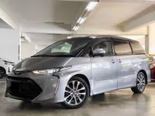 2016/18 Toyota Estima 2.4 Aeras Premium FULLY LOADED / SUN & MOONROOF / POWER BOOT / PRE-CRASH / SEMI LEATHER SEATS / SUPER CARKING / 3 YEARS WARRANTY