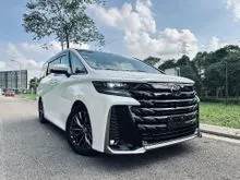2024 Toyota Vellfire 2.4 Z Premier Turbo Black Interior 5A MPV