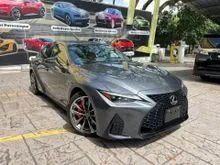 2021 LEXUS IS300 F-SPORT ( 26K MILEAGE / 5A GRADE ) SUNROOF