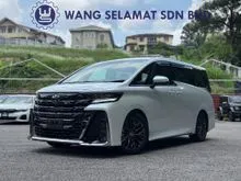 UNREG 2024 Toyota Vellfire 2.4 Z Premier / Sunset Brown Interior / DIM / Roof Monitor / Grade 5A / Tip Top Condition