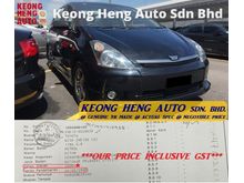 (ACTUAL YR MADE 2OO5)(GST INCLU)(4DISC 1.8cc)(CBU IMPORT BARU)(SUNROOF)(MPV 7 SEATER)(KL CHERAS AREA) TOYOTA WISH 1.8 MPV
