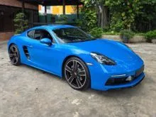2021 Porsche 718 2.0 Cayman SPORT CHRONO PACKAGE - BOSE PREMIUM SOUND SYSTEM - NICE BLUE COLOR - (UNREGISTERED) - BEST DEAL